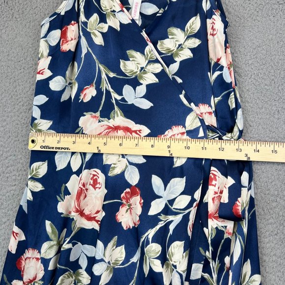 Xhilaration Maxi Strap Dress Womens M Floral - Picture 5 of 9